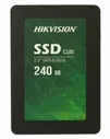 Твердотельный накопитель HikVision С100 HS-SSD-C100/240G SSD, 2.5", 240Gb, SATA III, чтение 550 Мб/сек, запись 450 Мб/сек, 3D NAND, 80 TBW