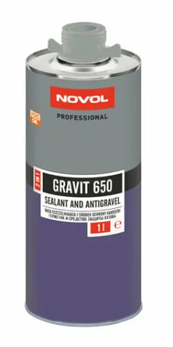 Антигравий-герметик NOVOL HS GRAVIT 650 серый, 1л. (15985)