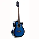 CARAVAN MUSIC HS-4020 BLS - Гитара акустическая, цвет синий берст