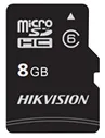 Hikvision Флеш карта microSDHC 8GB Hikvision HS-TF-C1(STD)/8G/ZAZ01X00/OD (без SD адаптера) R/W Speed 90/12MB/s