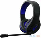 Наушники с микрофоном Оклик GMNG HS-L325G Blue черный/синий 2.2м мониторные оголовье (1533545)